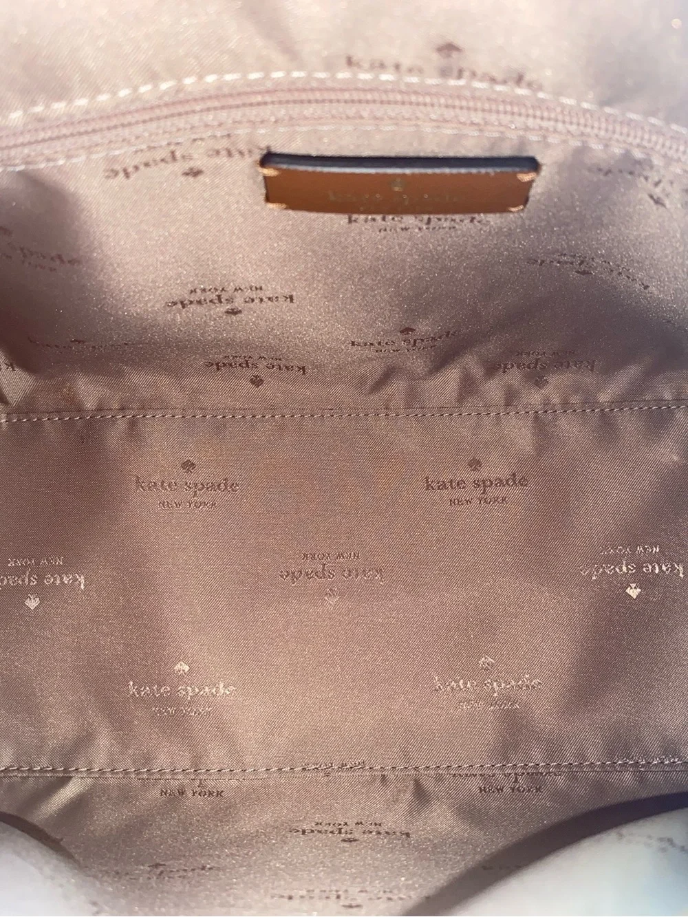 Kate Spade Warm Cognac Satchel Crossbody